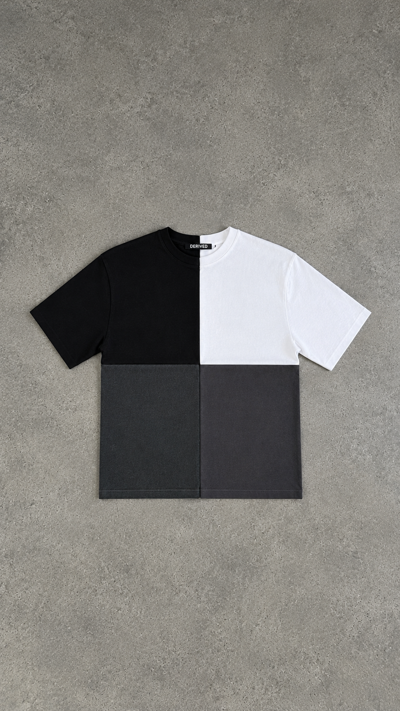 Cropped Box T - White