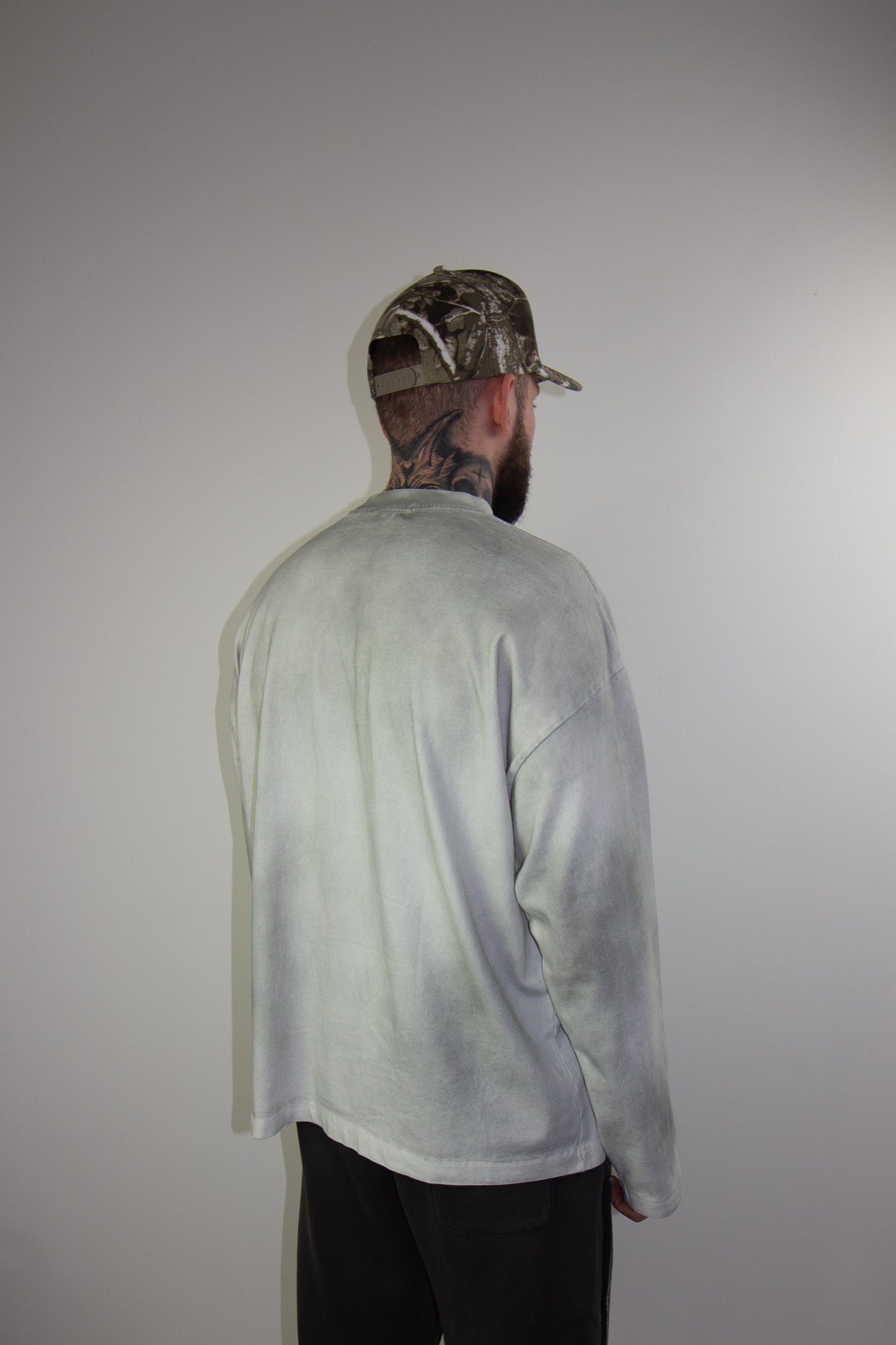 WASHED BLANC LONG SLEEVE