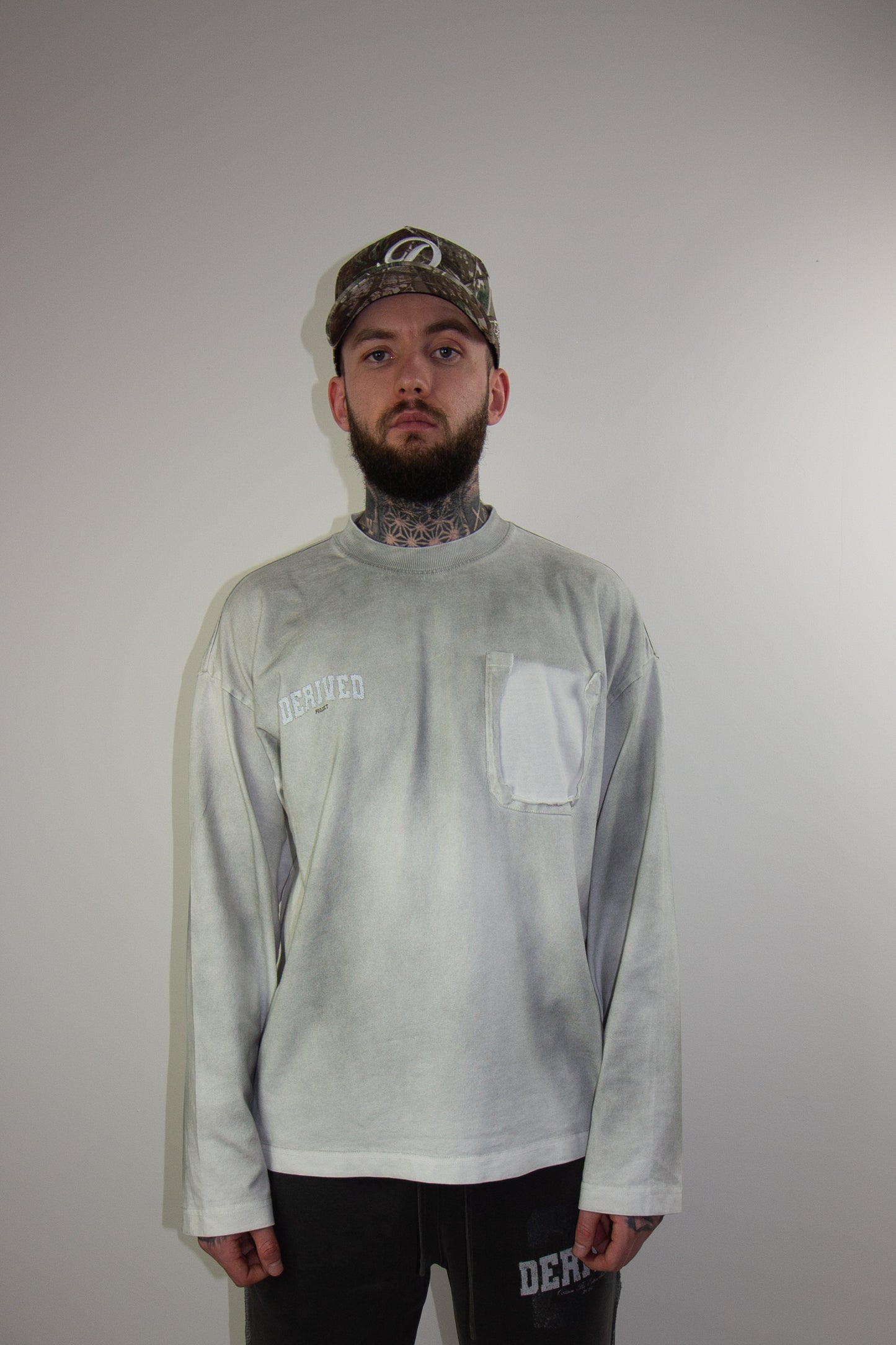 WASHED BLANC LONG SLEEVE