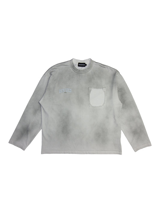 WASHED BLANC LONG SLEEVE
